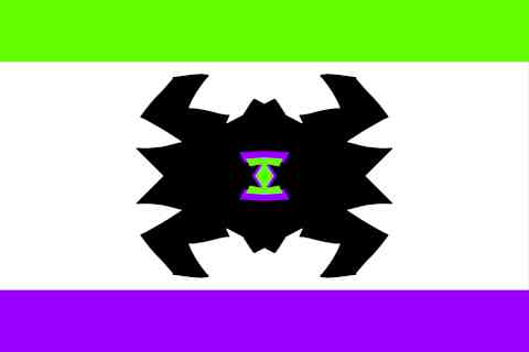 The flag of Greater Venith from April 26th 2025 to December 12th 2025